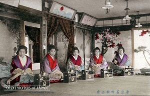 890年的日本妓院