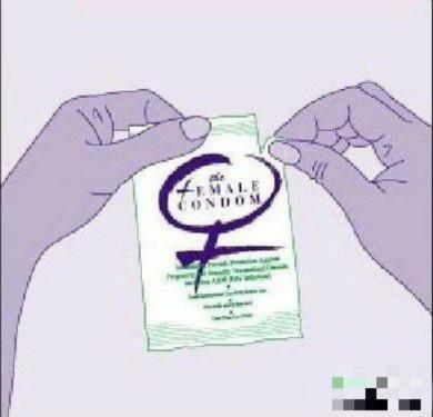 360度演示女用避孕套使用方法（全图）1