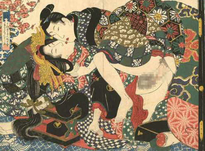  伊悦两性健康网 日本浮世绘大师英泉绝版的春宫画（八）