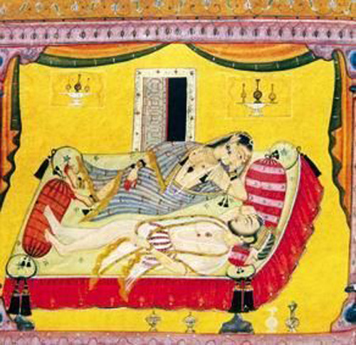 揭秘！印度古代春宫图性交大全