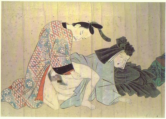 日本浮世绘春宫图五