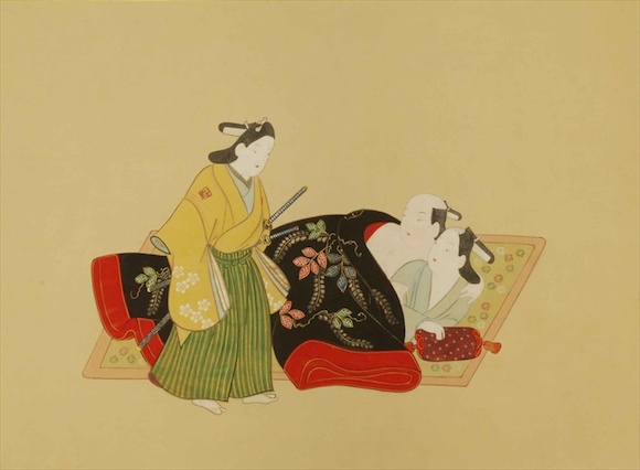 日本浮世绘春宫图九