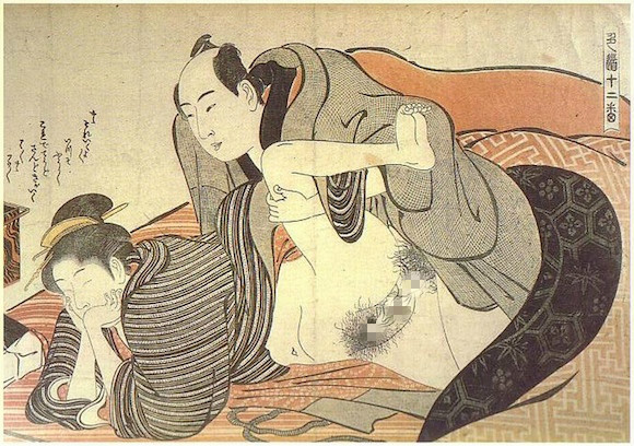 日本浮世绘春宫图十一