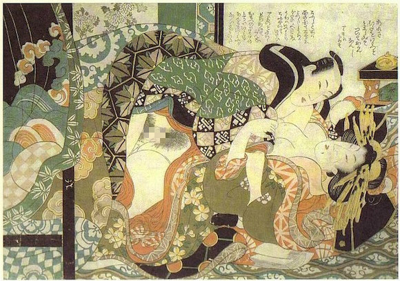 日本浮世绘春宫图十四