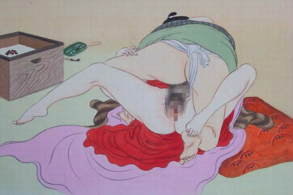 日本浮世绘春宫图十八